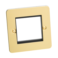 1 Gang Polished Brass Decorative Plate - 3888515