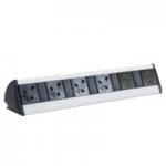 84U1706 4 Way 13Amp 2 x Data On-The-Desk Module